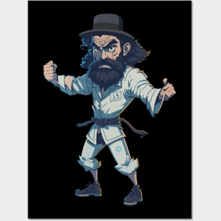 Jew Jitsu - Hilarious Jiu Jitsu Pun Martial Arts Posters and Art